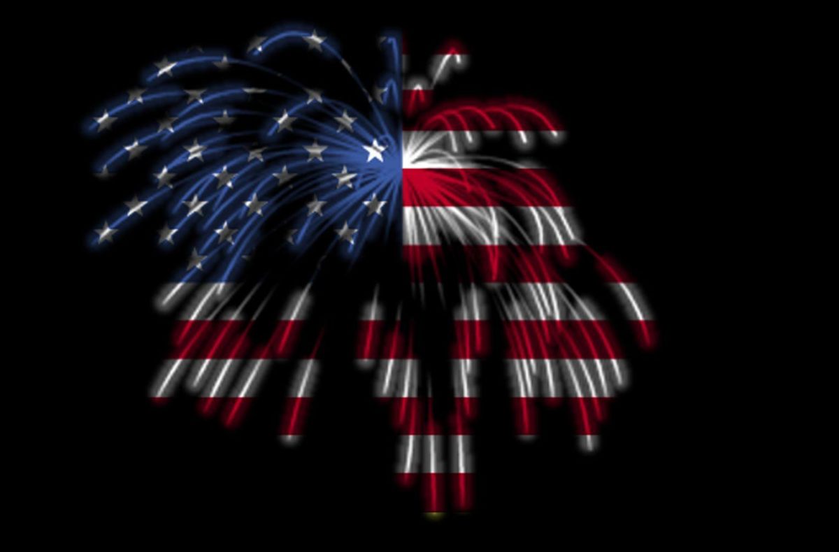 Happy 4th of July! The American Flag in Fireworks | photo page …