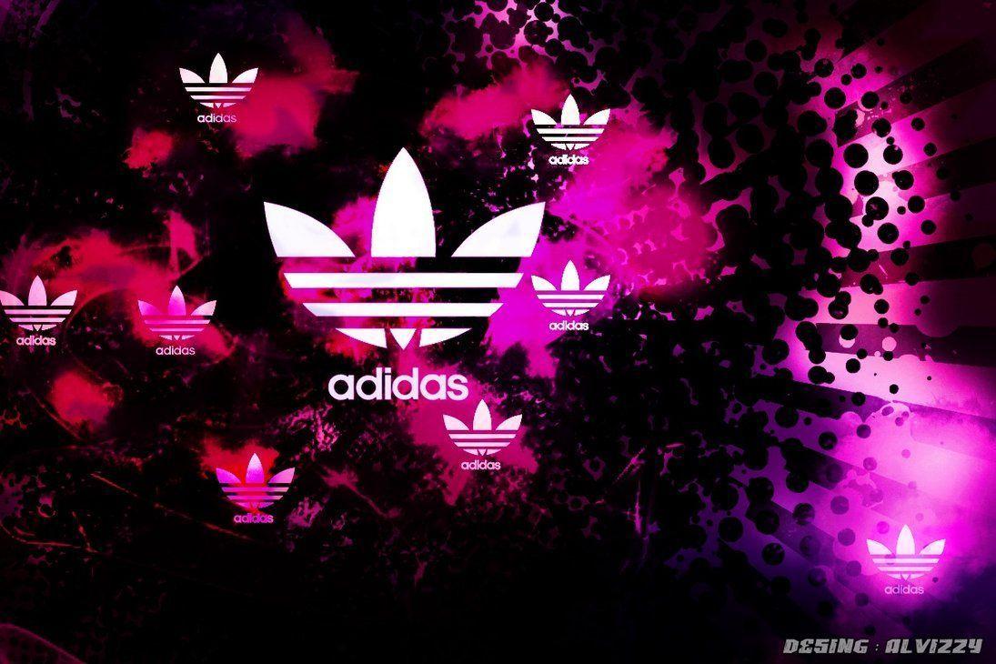 Pink Adidas Logo Wallpaper Images & Pictures – Becuo