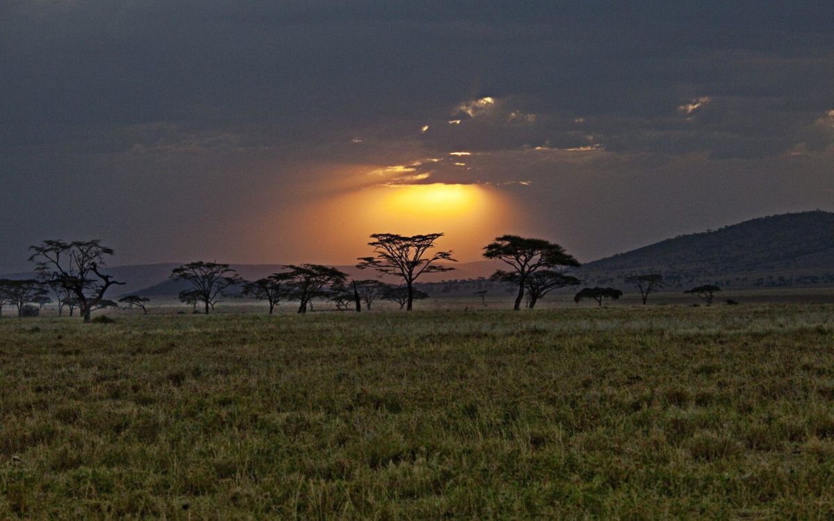 1680×1050 Sunset kenya africa Wallpaper