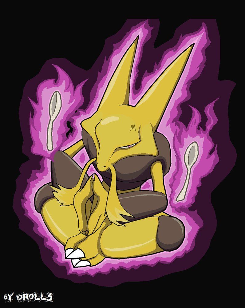 Alakazam by Droll3 on DeviantArt