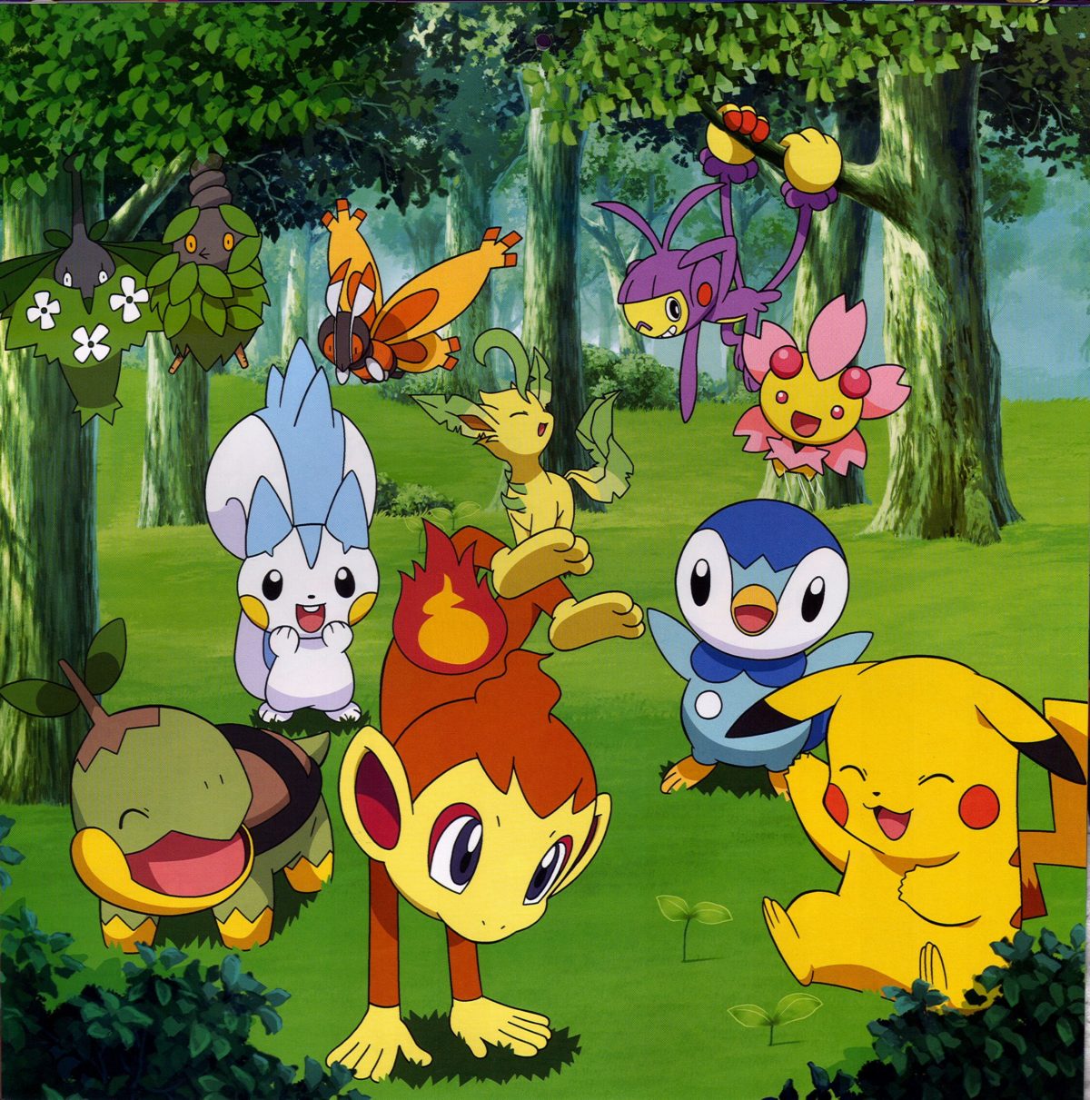 Ambipom – Wallpaper and Scan Gallery – Minitokyo