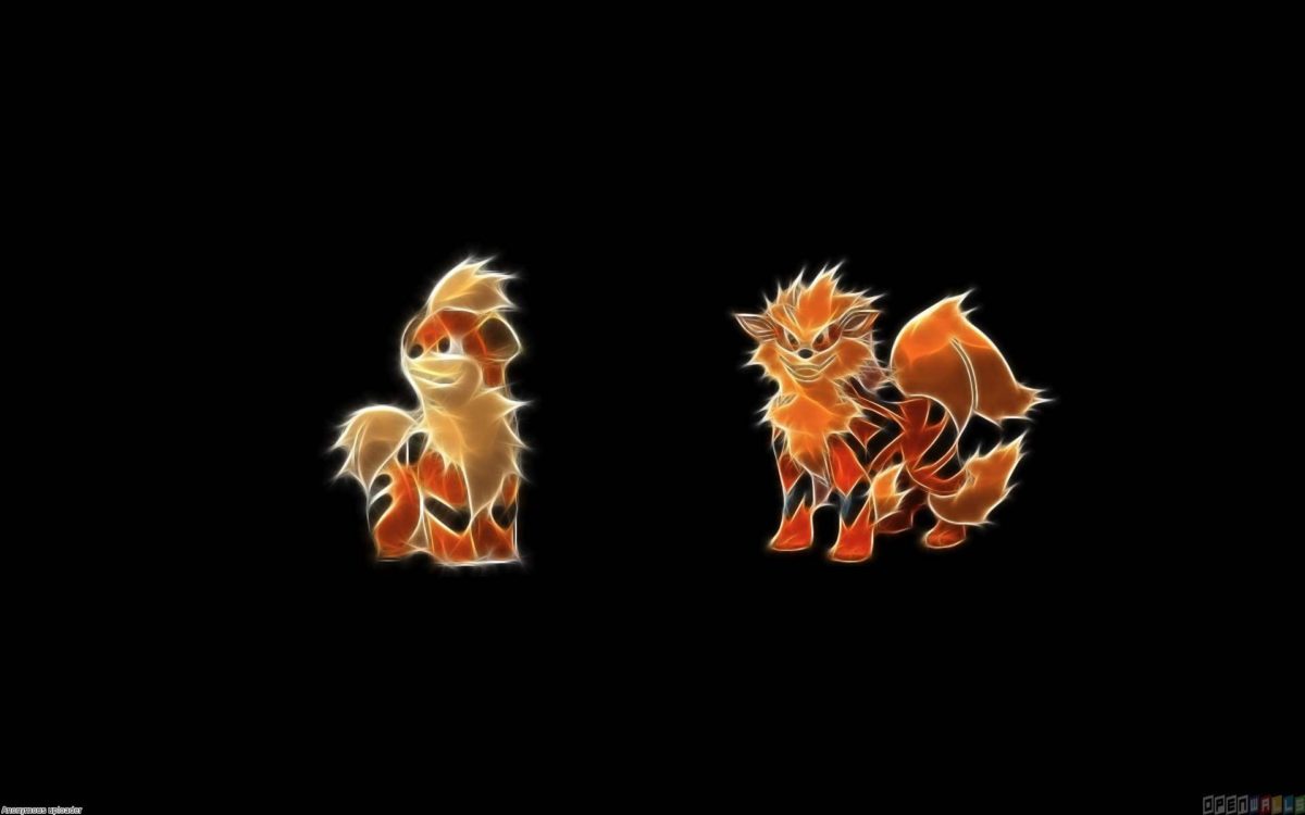 Growlithe and arcanine wallpaper #21236 – Open Walls