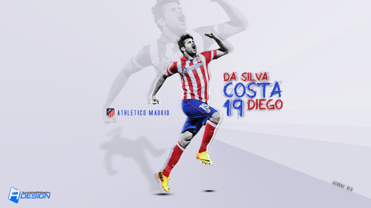 diego costa atletico madrid 2014 wallpaper | Desktop Backgrounds …