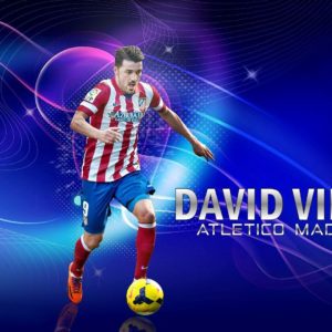 download David Villa Atletico Madrid Wallpaper by jeffery10 on DeviantArt
