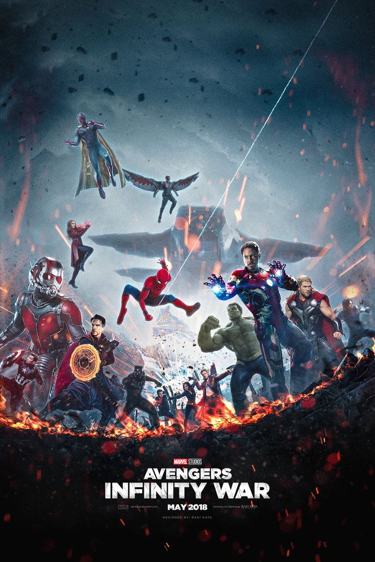 Avengers: Infinity War Poster #3 by bakikayaa on DeviantArt