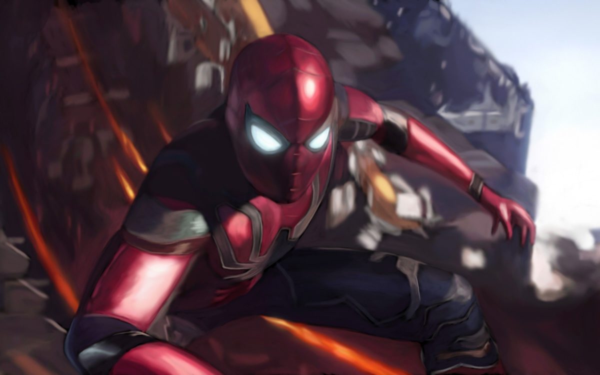 Wallpaper Spider-Man, Avengers: Infinity War, 2018, HD, Movies, #11498