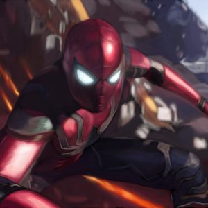 download Wallpaper Spider-Man, Avengers: Infinity War, 2018, HD, Movies, #11498