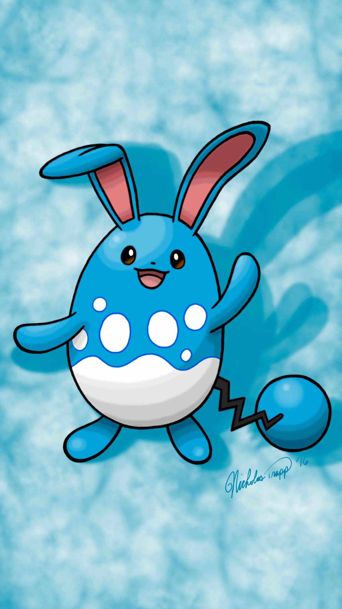 As requested here is the Azumarill Wallpaper | Pokémon | Pinterest …