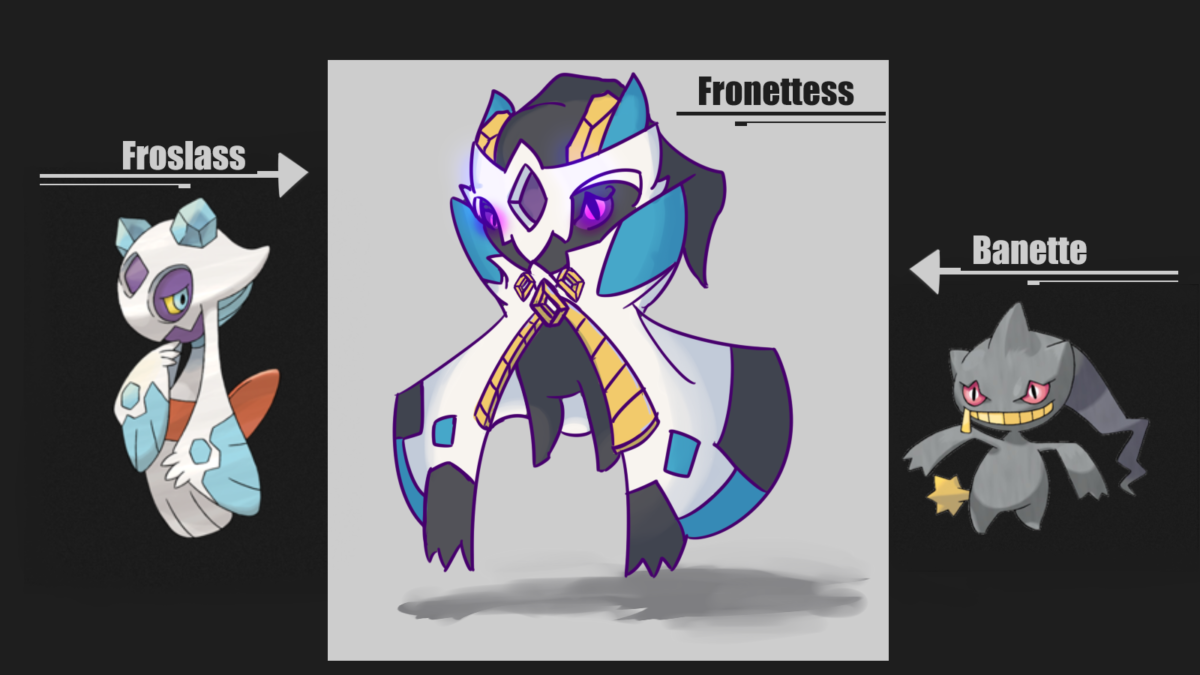 I felt like trying to fuse two of my favorite Pokemon, Froslass and …
