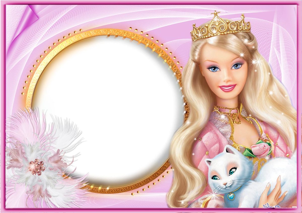 Barbie With Cat HD Wallpaper