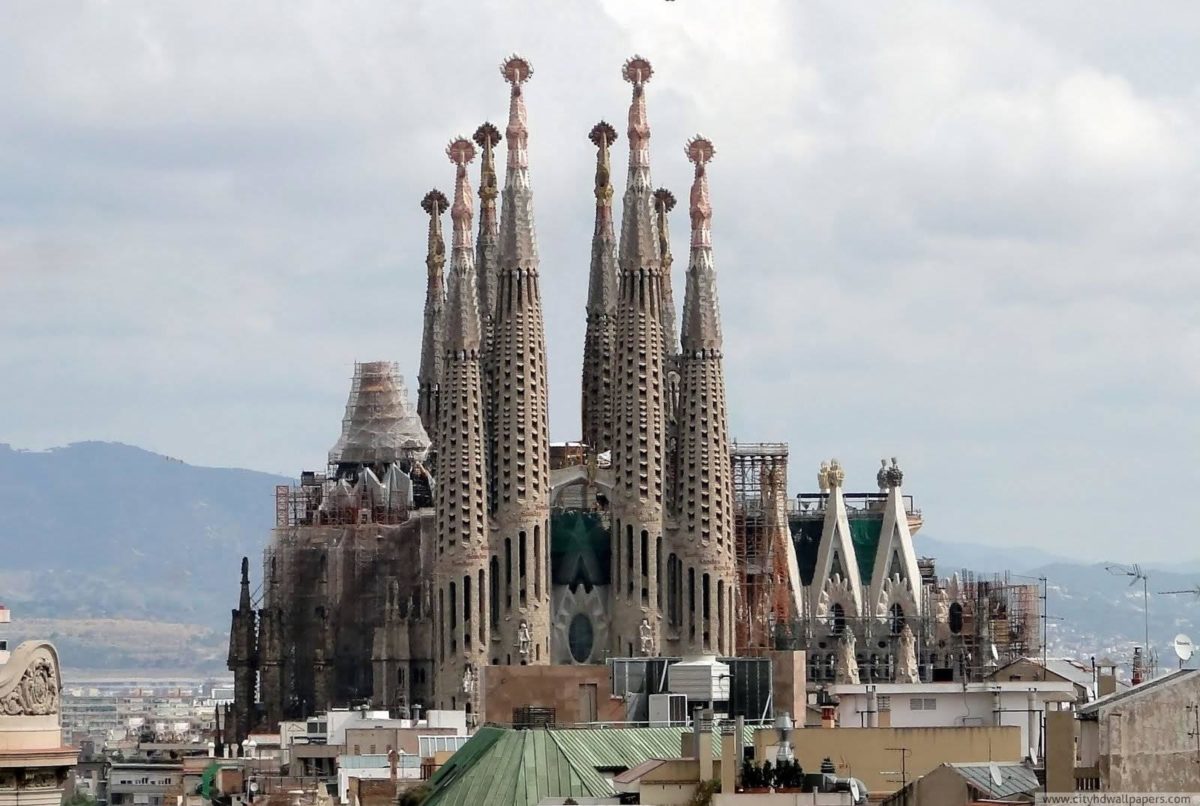 The magnificent la sagrada familia church in Barcelona | city …