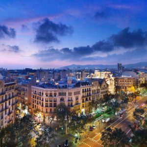 download Barcelona At Night wallpaper – wallpaper free download