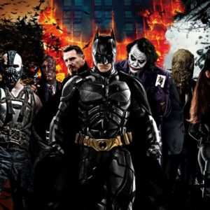 download Batman Movie Characters Wallpaper
