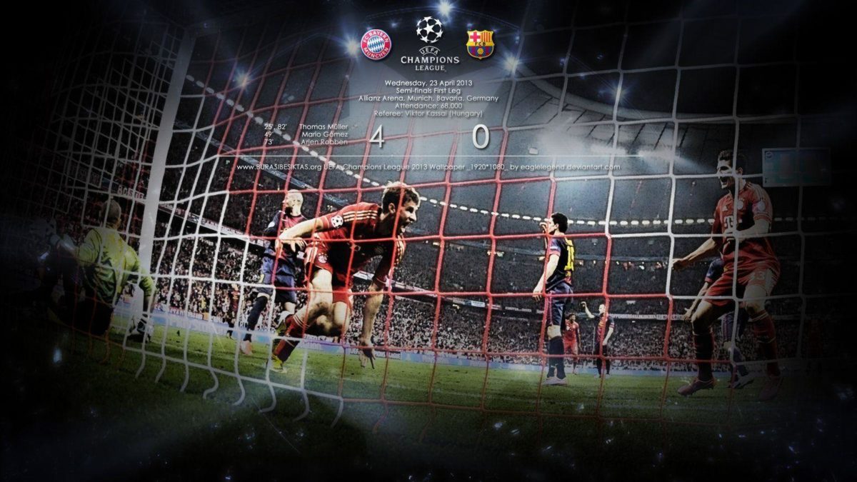Bayern Munich vs Barcelona Wallpaper by eaglelegend on DeviantArt