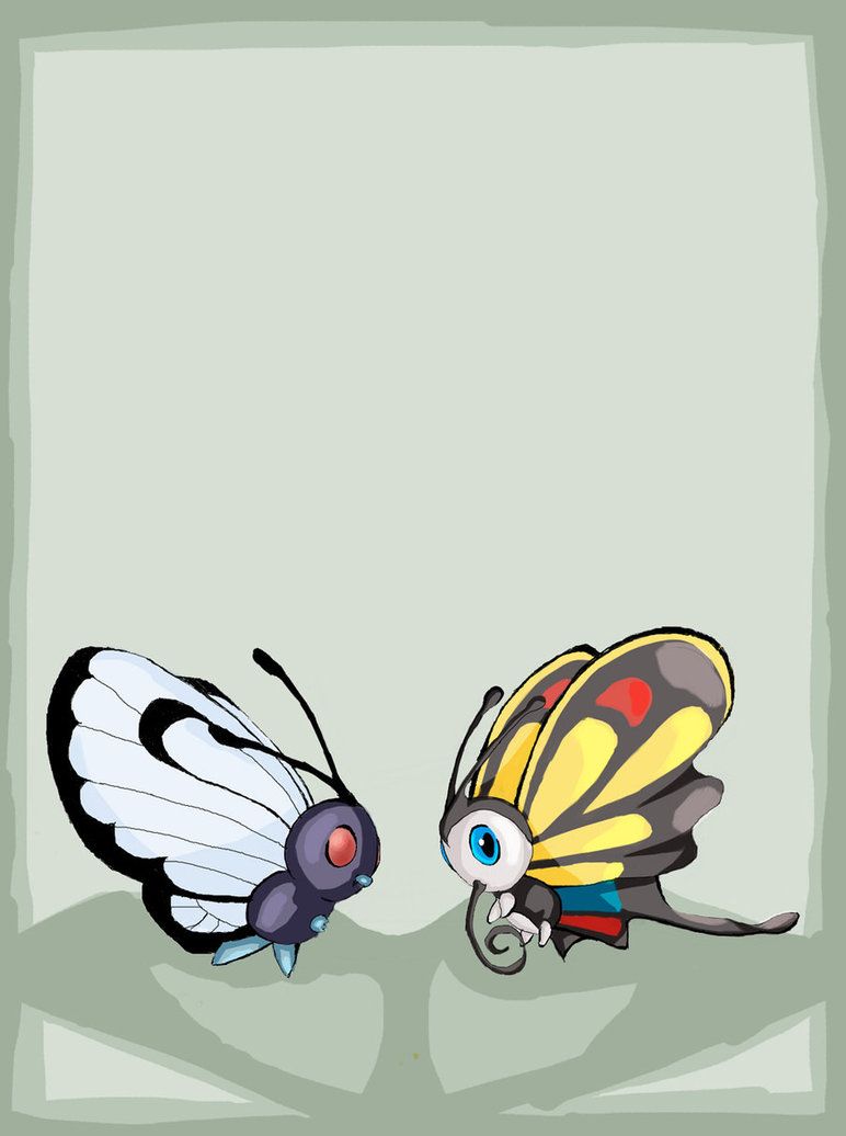 Butterfree and Beautifly by experimental-thing on DeviantArt