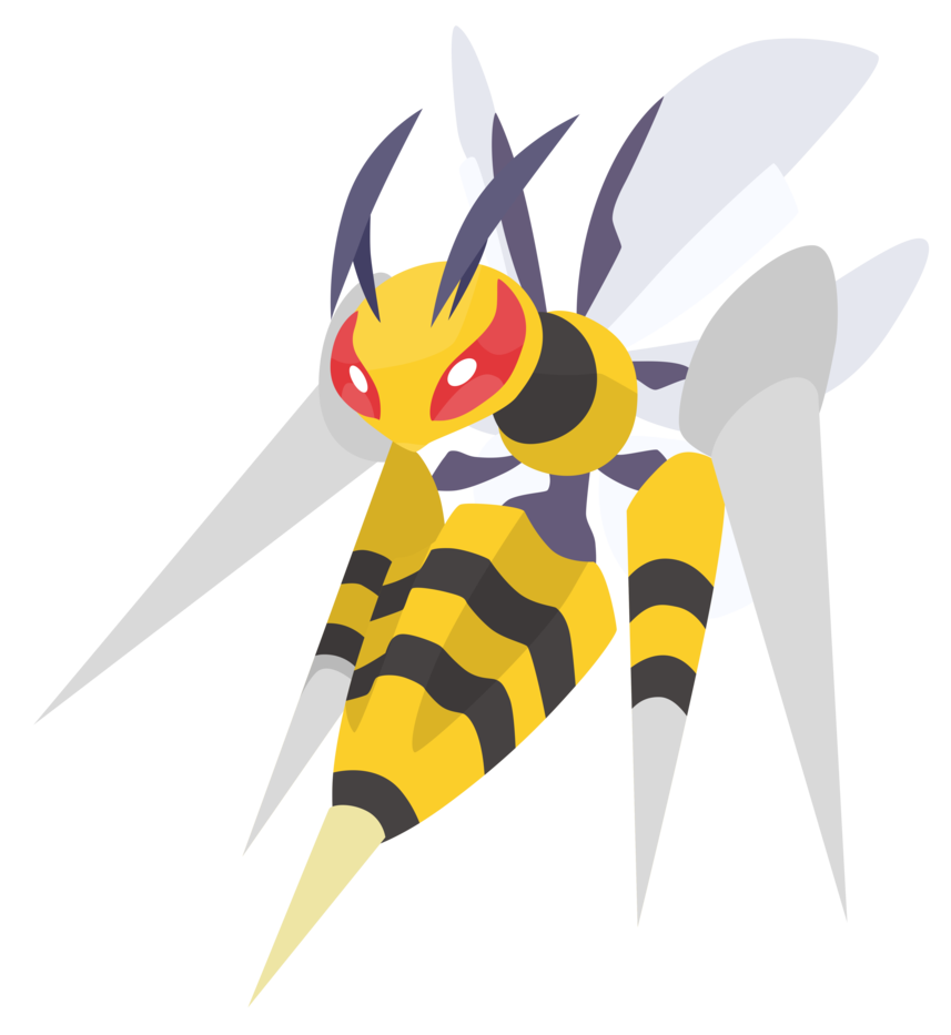 Mega Beedrill – Pokemon ORAS Vector by firedragonmatty on DeviantArt