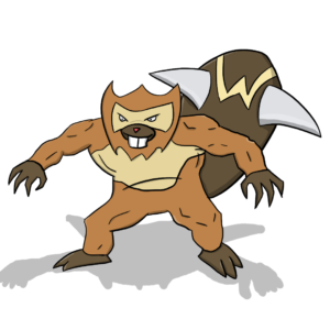 download I drew a Mega Bibarel awhile back : pokemon