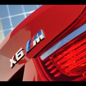download Red BMW X6 M Logo desktop wallpaper | WallpaperPixel
