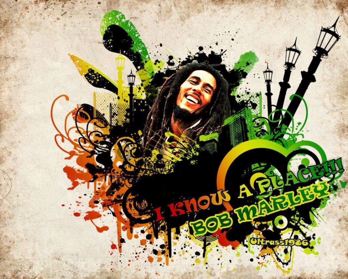 Wallpapers For > Rasta Bob Marley Wallpaper