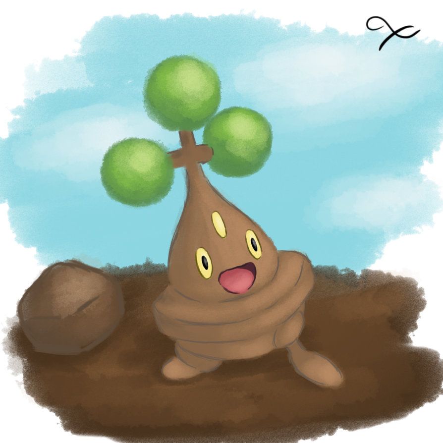 Bonsly Earth Day by AGlimpseOfMe on DeviantArt