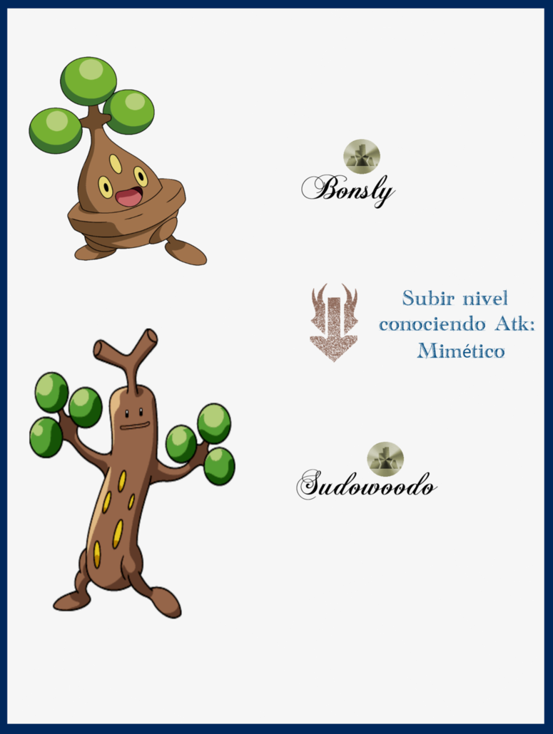 086 Bonsly Evoluciones by Maxconnery on DeviantArt