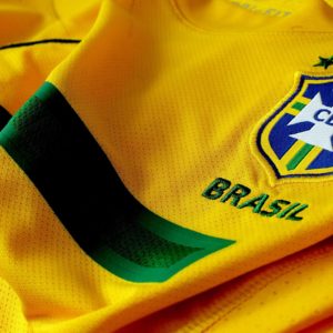 download Brazil Soccer Shirt And Logo Wallpapers HD