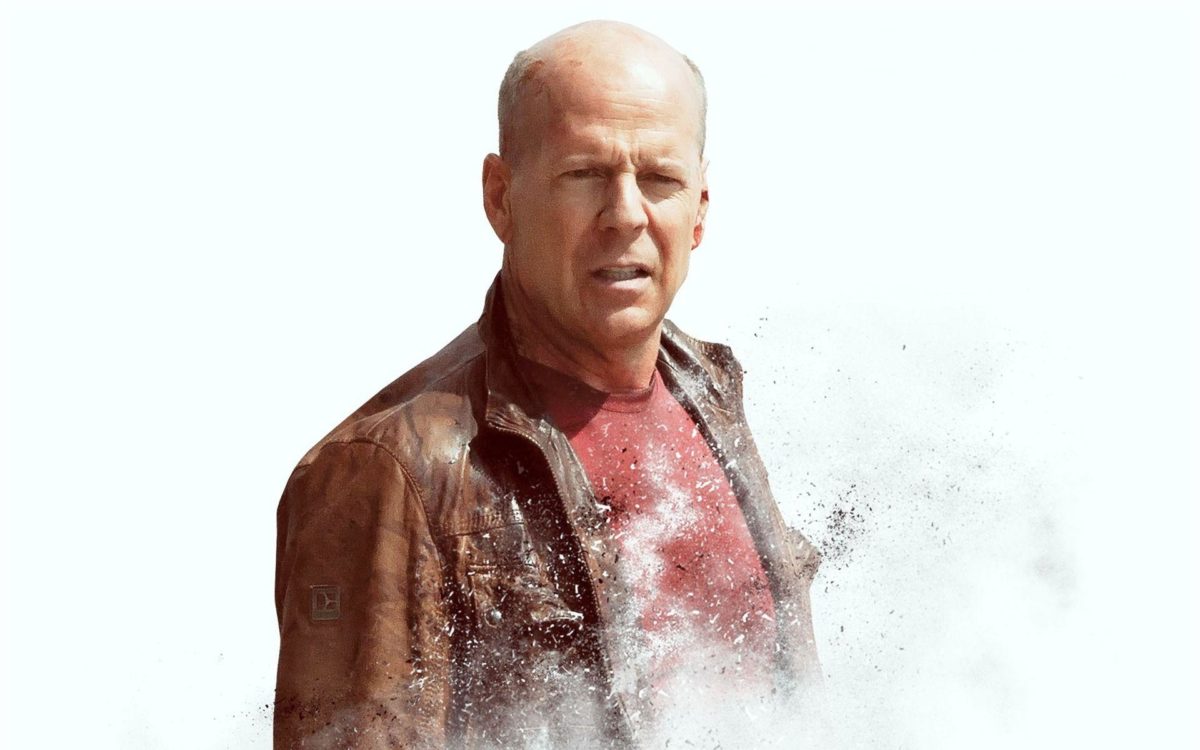Famous movie actor Bruce Willis on white background wallpapers and …