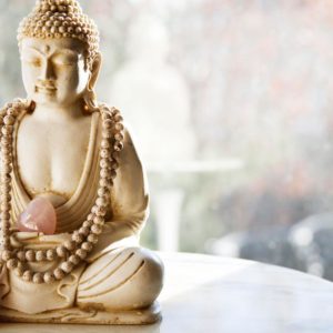 download Wallpaper buddha statue, rosary beads, tassel, heart, stone …