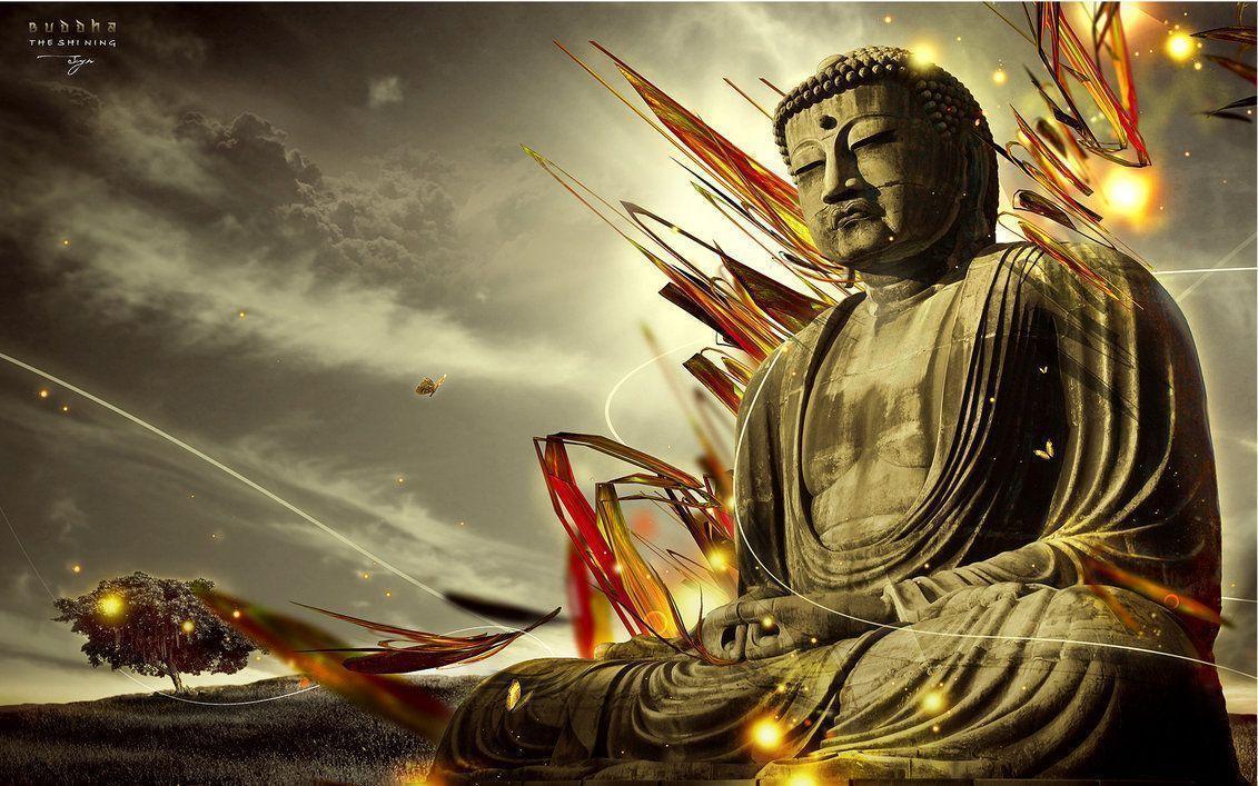 3D Lord Buddha HD Wallpaper , Free Widescreen HD wallpaper