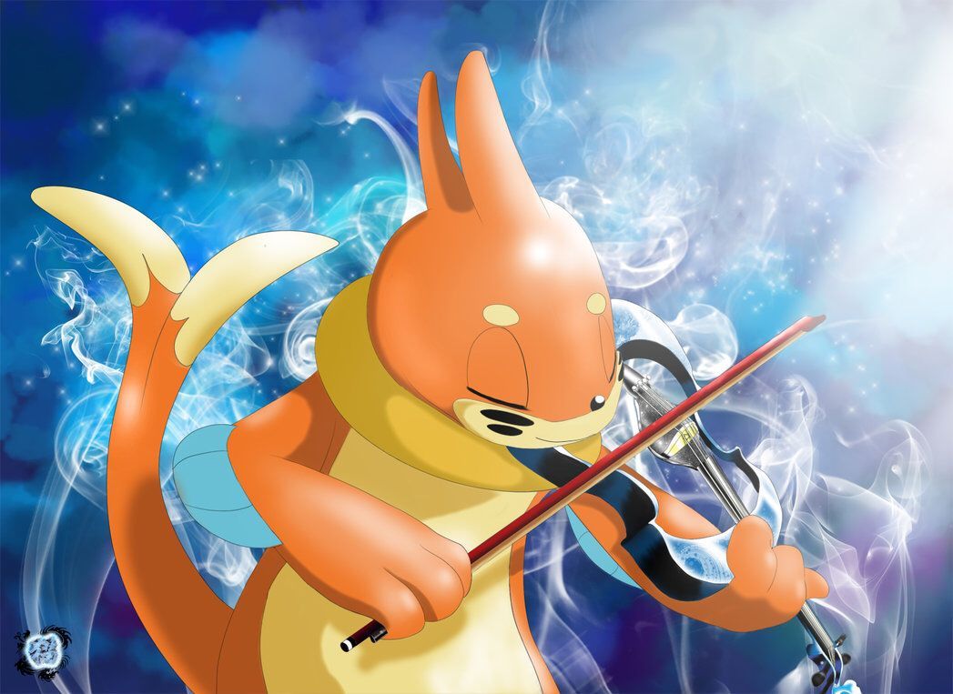 Buizel playing the violin | Pokemon | Pinterest | Pokémon and …