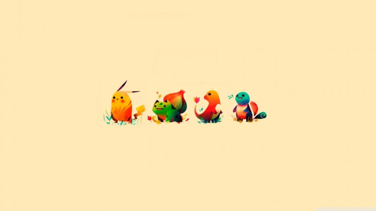 Pokemon Bulbasaur, Pikachu, Charmander, Squirtle ❤ 4K HD Desktop …
