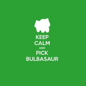 download Pokemon video games bulbasaur keep calm and wallpaper …