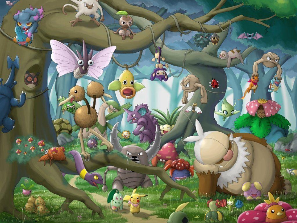 21 Chikorita (Pokémon) HD Wallpapers | Background Images – Wallpaper …