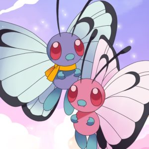 download Butterfree duo Poster by Crystal-Ribbon on DeviantArt