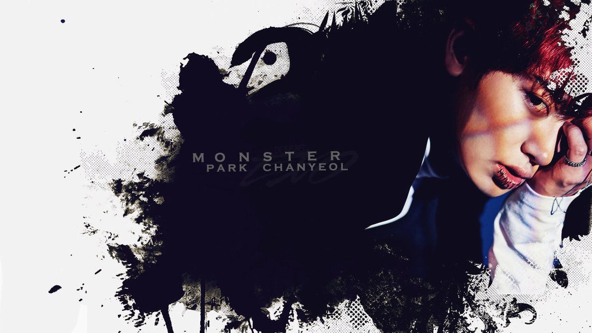 WALLPAPER|CHANYEOL|MONSTER-COMEBACK-EXO by EXOEDITIONS on DeviantArt