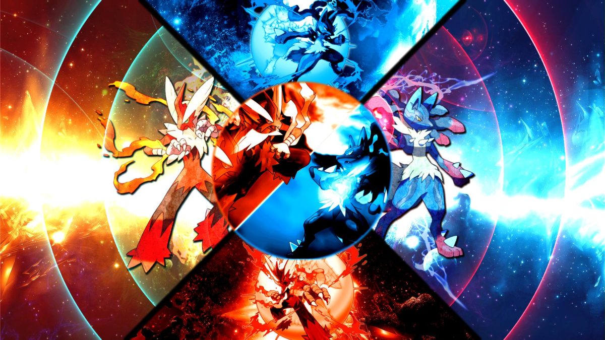 Pokemon Mega Charizard Fight Anime Wallpaper F #7088 Wallpaper …