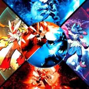 download Pokemon Mega Charizard Fight Anime Wallpaper F #7088 Wallpaper …