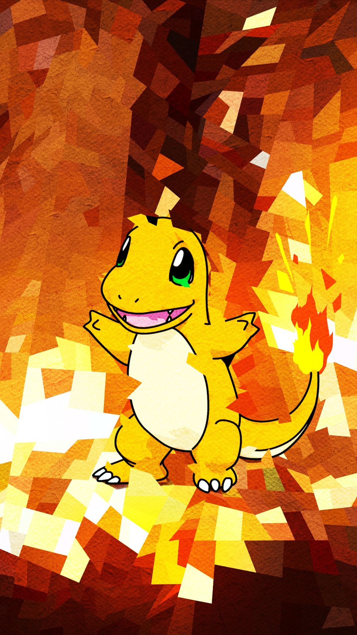 Trigraphy-Wallpaper-Charmander – Trigraphy App