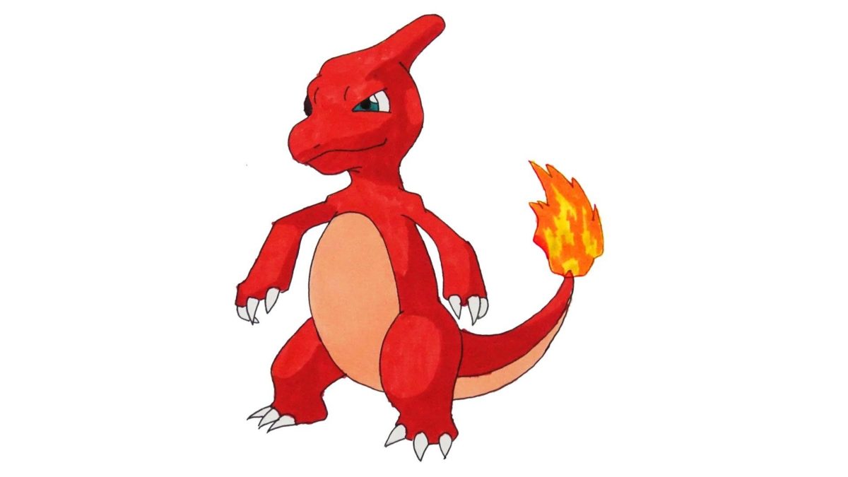 How to Draw Pokemon #005 Charmeleon, My Crafts and DIY Projects