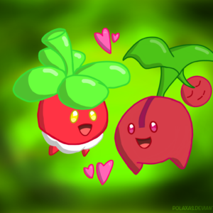 download Bounsweet and Cherubi by PolaXas on DeviantArt
