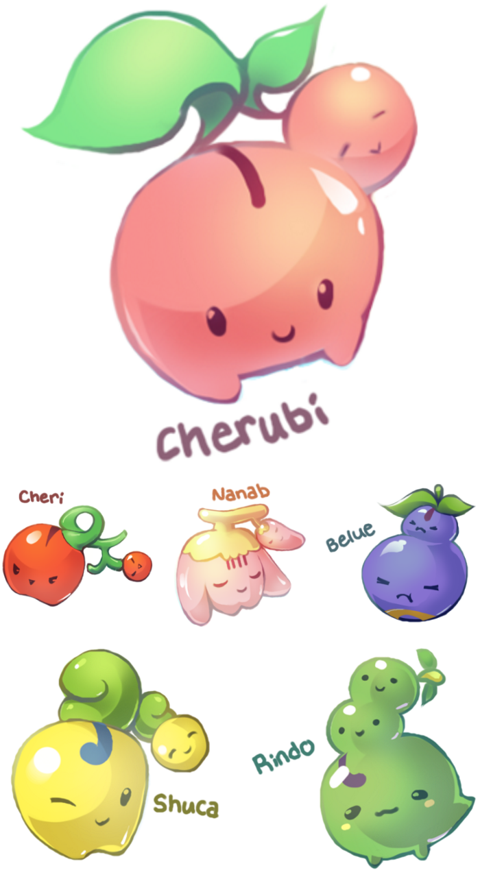 Pokemon Variation of Cherubi. Source: https://pokemon-variations …