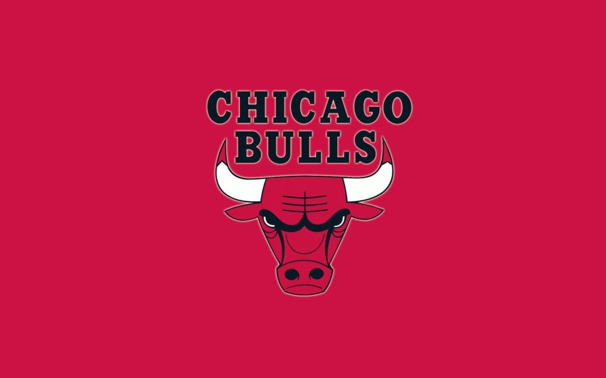 Bulls Logo Red Background Wallpaper | ChicagoBullsPictures.com