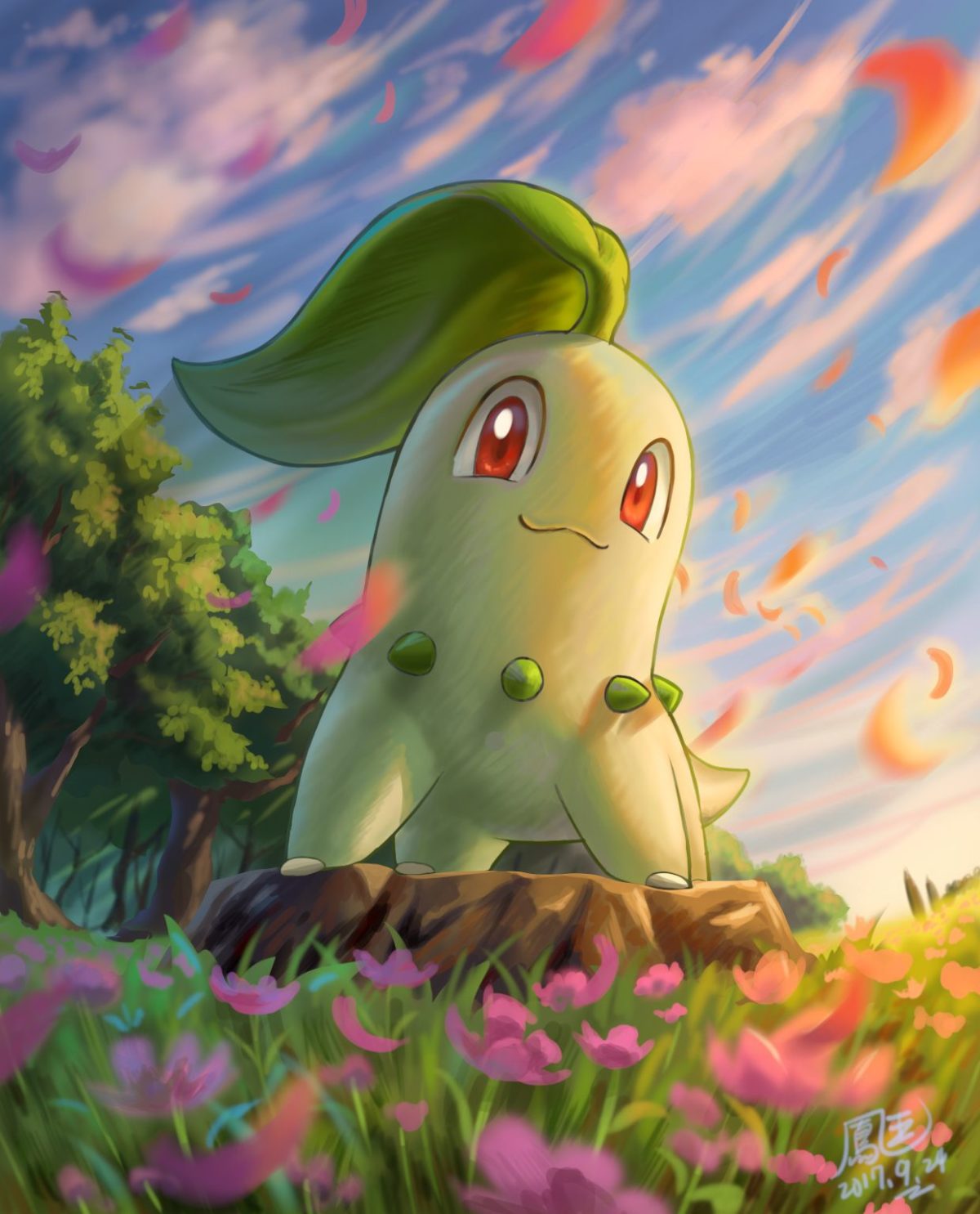 Chikorita – Pokémon – Zerochan Anime Image Board