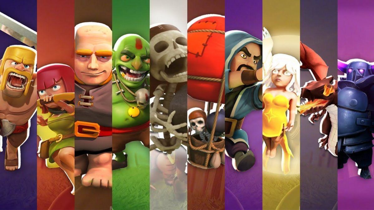 Clash of Clans Art :: CHARACTER PACK Wallpaper HD – DOWNLOAD – YouTube