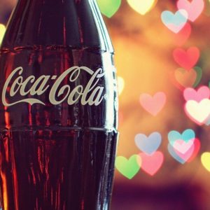 download Love Coca-Cola Hearts Lights Photo HD Wallpaper Desktop …