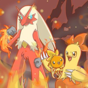 download SpeedArt] Pokemon: Torchic, Combusken, Blaziken by JaidenAnimations …