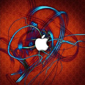 download Red apple logo wallpaper | Wallpaper Wide HD