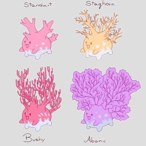 download Corsola Variations by backinthefarm on DeviantArt | weeaboo centre …