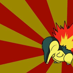 download cyndaquil black background 1920×1080 wallpaper High Quality …