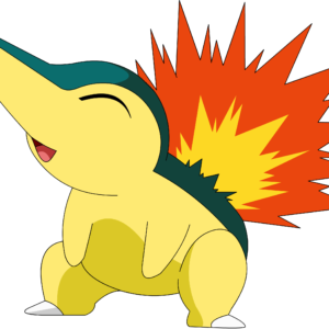 download Pokemon of the Day. Cyndaquil- It is timid, and always curls …